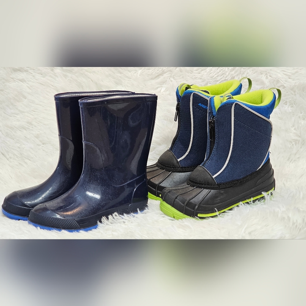 Boys Size 9 Toddler Snow Rain Boots